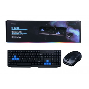 Conjunto Teclado y Raton Jet Negro