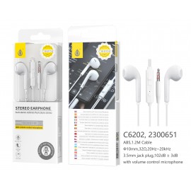 Auriculares con Microfono Air, Blanco