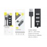 lector USB Hub con 4 entrada USB Compatible con OTG ,Negro