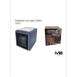 Calefactor con cable 1500W